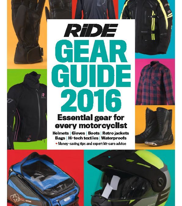RiDE Magazines Gear Guide 2016